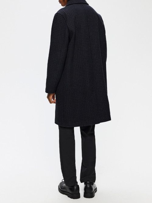 Yonatan coat grey check 