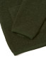 Cardigan wool fleece olive 