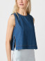Svetlana denim top blue 