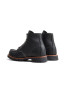 Roughneck moc toe boots black 