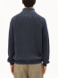 Pigment dye half zip pullover moonshadow 