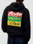3 Colors print hoodie black 