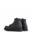 6 inch classic moc boots black harness 