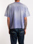 Creative dept logo t-shirt washed purple 