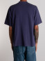 Heart icon front chainstitch t-shirt greystone washed 