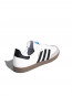 Samba og sneaker white black 