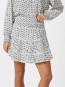 Alett dot flower skirt blue 