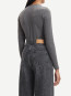 Alexa longsleeve dk grey melange 