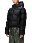 Alta short puffer jacket black 