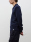 Anholt lambswool polo pullover dk navy 