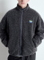 Mhok 16b teddy jacket anthracite chine 