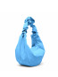 Moon bag ruffle aqua 