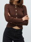 Arietty-m louc cardigan chocolate 