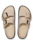 Arizona droplet buckle sandals new beige 