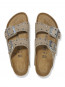 Arizona rivet border sandals taupe 38