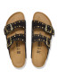 Arizona rivet sandals suede black 