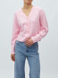Asato-m hanae knit cardigan begonia pink 