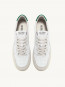 Medalist mens sneaker suede white green 