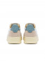 Medalist wmns sneaker suede white slv blue 