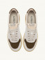 Medalist wmns sneaker suede leat cigar 