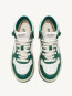Medalist wmns mid sneaker bicolour green 