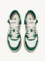 Medalist mid sneaker bicolour greengreen 