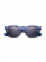 Austin sunglass transparent blue grey 