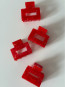 Ava clip candy red 