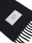 Baby alpaca scarf black 