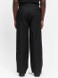 Tailored baggy pants black 