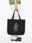 Barista fox tote black 