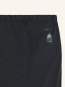 Belted technical pants black 