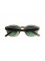 Billie sunglass tortoise green 