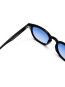 Billie sunglass blue black 