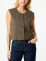 Birtha waistcoat brown 