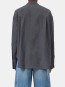 Bow tie shirt dk grey melange 