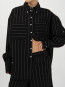 Brino shirt black stripe 