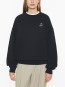 Café kitsuné relax sweatshirt black 