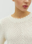 Carla-m eloven knit shirt sugar L