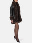 Carrie croc coat black 