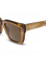 Cassis sunglass transparent caramel brown 