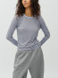 Christina-m gg stripe ls multi falcon blue 
