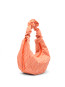 Moon bag ruffle vichy hot coral 