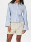 Clarida stripe shirt light blue 