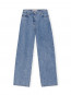 Cocoon denim pants faded denim 25