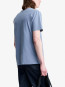 T-shirt apc printemps blue grey 