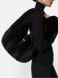 Colette shaved mink bag noir multi 