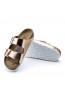 Arizona sandals metallic copper 