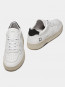 Court mono sneaker white black 