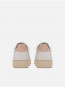 Court mono sneaker white pink 